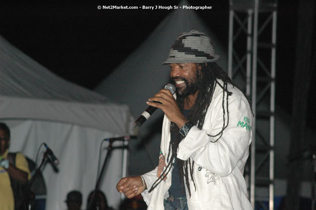 Tony Rebel at Tru-Juice Rebel Salute 2008 - The 15th staging of Tru-Juice Rebel Salute, Saturday, January 12, 2008, Port Kaiser Sports Club, St. Elizabeth, Jamaica W.I. - Photographs by Net2Market.com - Barry J. Hough Sr, Photographer - Negril Travel Guide, Negril Jamaica WI - http://www.negriltravelguide.com - info@negriltravelguide.com...!