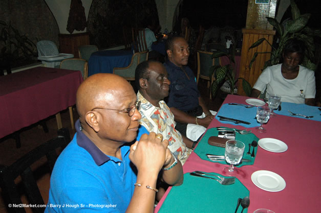 Dinner at the Charella Inn - Caribbean Medical Mission, Thursday, October 19, 2006 - Negril Travel Guide, Negril Jamaica WI - http://www.negriltravelguide.com - info@negriltravelguide.com...!