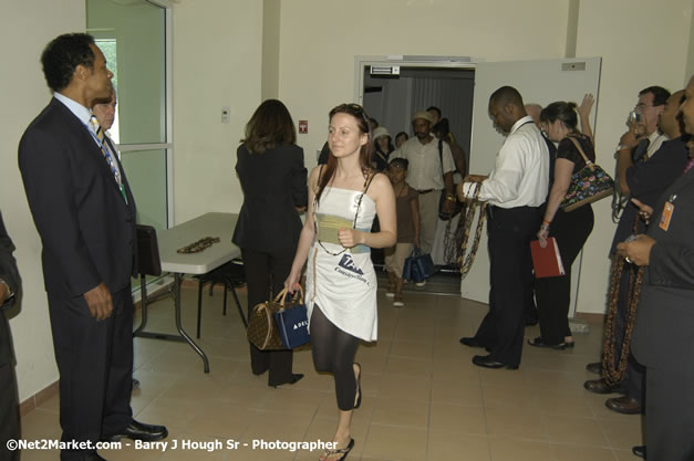 Delta Air Lines Inaugural Flight From New York's JFK Airport to Sangster International Airport, Montego Bay, Jamaica - June 9, 2007 - Sangster International Airport - Montego Bay, St James, Jamaica W.I. - MBJ Limited - Transforming Sangster International Airport into a world class facility - Photographs by Net2Market.com - Negril Travel Guide, Negril Jamaica WI - http://www.negriltravelguide.com - info@negriltravelguide.com...!