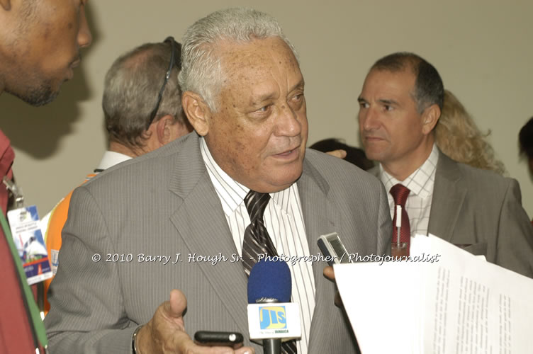 Jamaica Air Shuttle Launch @ MBJ Airports Limited, Wednesday, January 20, 2010, Sangster International Airport, Montego Bay, St. James, Jamaica W.I. - Photographs by Net2Market.com - Barry J. Hough Sr, Photographer/Photojournalist - The Negril Travel Guide - Negril's and Jamaica's Number One Concert Photography Web Site with over 40,000 Jamaican Concert photographs Published -  Negril Travel Guide, Negril Jamaica WI - http://www.negriltravelguide.com - info@negriltravelguide.com...!