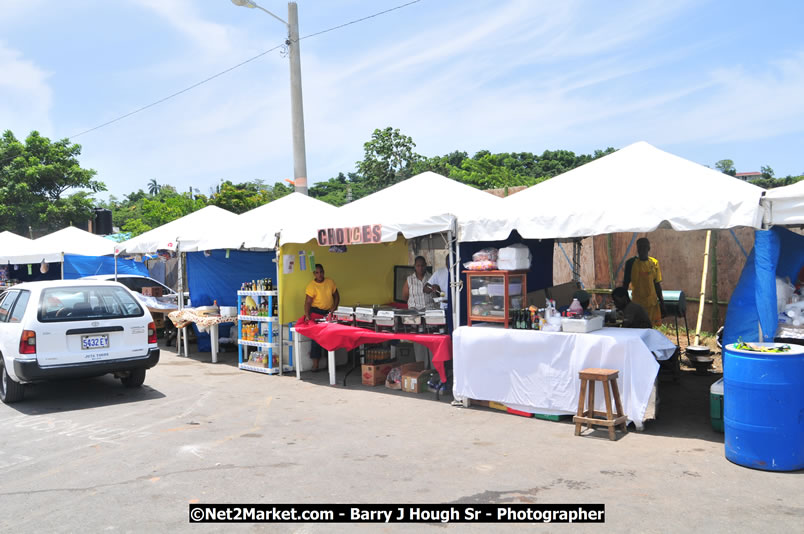 Lucea Cross the Harbour @ Lucea Car Park - All Day Event - Cross the Harbour Swim, Boat Rides, and Entertainment for the Family - Concert Featuring: Bushman, George Nooksl, Little Hero, Bushi One String, Dog Rice and many local Artists - Friday, August 1, 2008 - Lucea, Hanover Jamaica - Photographs by Net2Market.com - Barry J. Hough Sr. Photojournalist/Photograper - Photographs taken with a Nikon D300 - Negril Travel Guide, Negril Jamaica WI - http://www.negriltravelguide.com - info@negriltravelguide.com...!