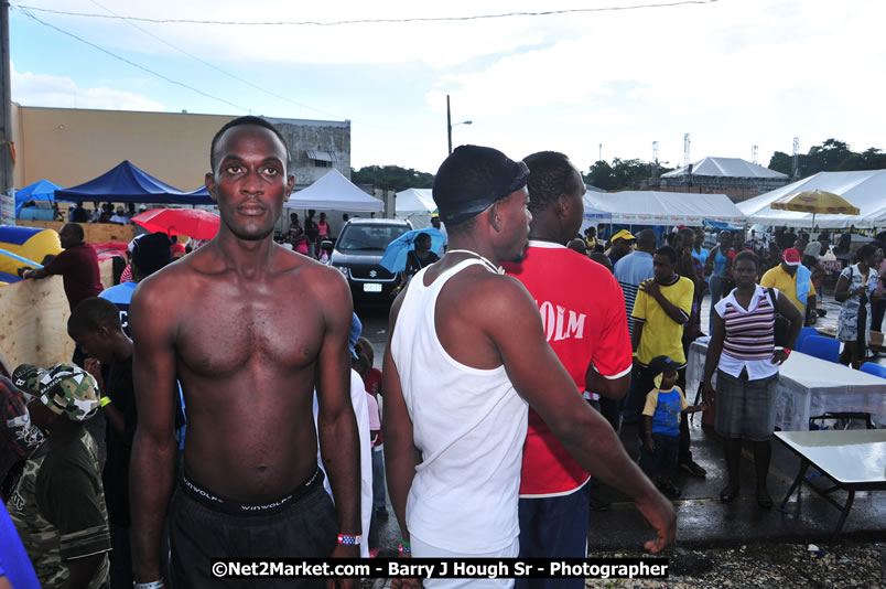 Lucea Cross the Harbour @ Lucea Car Park - All Day Event - Cross the Harbour Swim, Boat Rides, and Entertainment for the Family - Concert Featuring: Bushman, George Nooksl, Little Hero, Bushi One String, Dog Rice and many local Artists - Friday, August 1, 2008 - Lucea, Hanover Jamaica - Photographs by Net2Market.com - Barry J. Hough Sr. Photojournalist/Photograper - Photographs taken with a Nikon D300 - Negril Travel Guide, Negril Jamaica WI - http://www.negriltravelguide.com - info@negriltravelguide.com...!