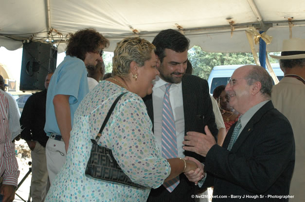 Palladium Hotels & Resorts - Groundbreaking of the 1600-Room Grand Palladium Lady Hamilton Resort & Spa and the Grand Palludium Jamaica Resort & Spa - Special Address: The Most Honorable Portia Simpson-Miller, O.N., M.P., Prime Minister of Jamaica - The Point, Lucea, Hanover, Saturday, November 11, 2006 @ 2:00 pm - Negril Travel Guide, Negril Jamaica WI - http://www.negriltravelguide.com - info@negriltravelguide.com...!