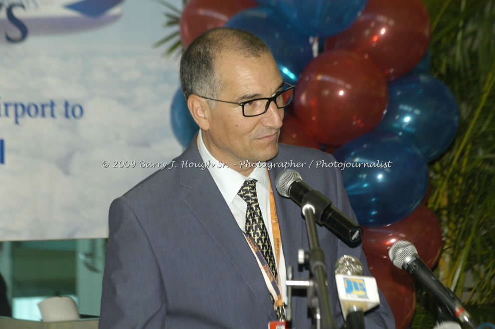  British Airways Inaugurates New Scheduled Service from London Gatwick Airport to Sangster International Airport, Montego Bay, Jamaica, Thursday, October 29, 2009 - Photographs by Barry J. Hough Sr. Photojournalist/Photograper - Photographs taken with a Nikon D70, D100, or D300 - Negril Travel Guide, Negril Jamaica WI - http://www.negriltravelguide.com - info@negriltravelguide.com...!