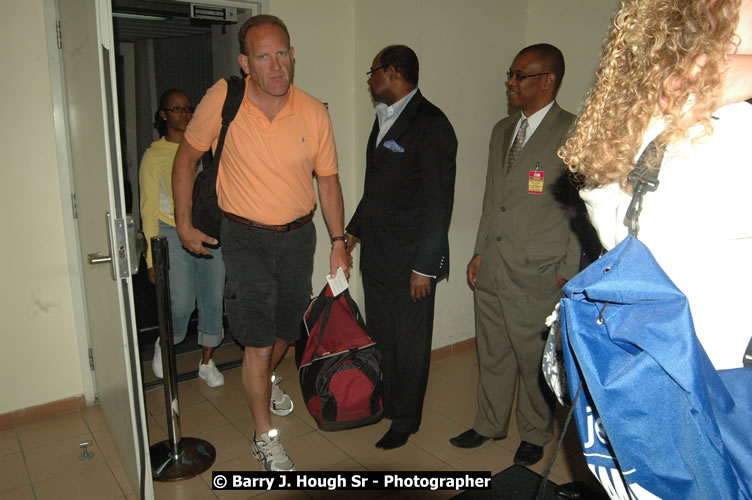 JetBue Airways' Inaugural Air Service between Sangster International Airport, Montego Bay and John F. Kennedy Airport, New York at MBJ Airports Sangster International Airport, Montego Bay, St. James, Jamaica - Thursday, May 21, 2009 - Photographs by Net2Market.com - Barry J. Hough Sr, Photographer/Photojournalist - Negril Travel Guide, Negril Jamaica WI - http://www.negriltravelguide.com - info@negriltravelguide.com...!