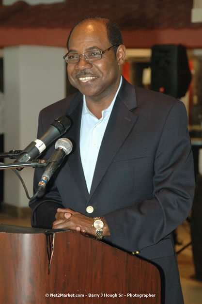 Minister of Toursim Luncheon - Minister of Tourism, Hon. Edmund Bartlett - Director of Tourism, Basil Smith - Saturday, December 15, 2007 - Rose Hall Resort and Country Club, Rose Hall, Montego Bay, Jamaica W.I. - Photographs by Net2Market.com - Barry J. Hough Sr, Photographer - Negril Travel Guide, Negril Jamaica WI - http://www.negriltravelguide.com - info@negriltravelguide.com...!