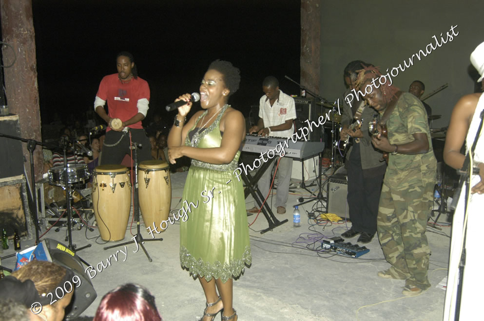  Etana Live in Concert Negril Escape Resort & Spa, Openning Acts: Princess Tia, Ras Slick, and Anthony Able, Backing Band: Strong Hold, One Love Reggae Summer Series, West End, Negril, Westmoreland, Jamaica W.I. - Saturaday, August 18, 2009 - Photographs by Barry J. Hough Sr. Photojournalist/Photograper - Photographs taken with a Nikon D70, D100, or D300 - Negril Travel Guide, Negril Jamaica WI - http://www.negriltravelguide.com - info@negriltravelguide.com...!