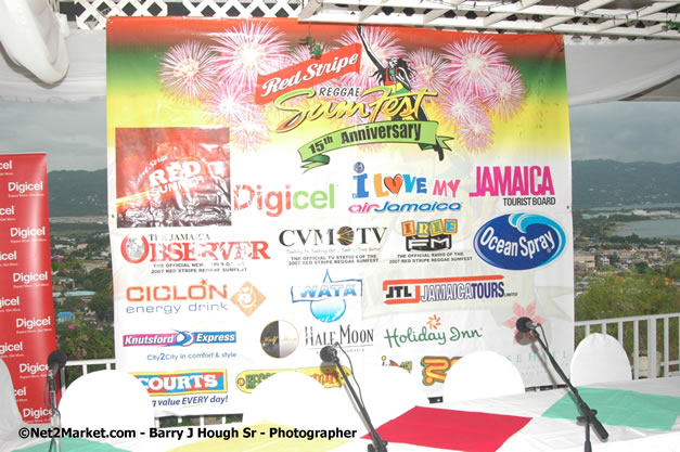 LL Cool J - Shaggy - Press Conference @ Richmond Hill Inn, Montego Bay - Red Stripe Reggae Sumfest at Catherine Hall, Montego Bay, St James, Jamaica W.I. - Negril Travel Guide.com, Negril Jamaica WI - http://www.negriltravelguide.com - info@negriltravelguide.com...!