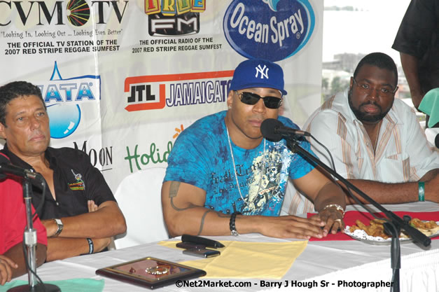 LL Cool J - Shaggy - Press Conference @ Richmond Hill Inn, Montego Bay - Red Stripe Reggae Sumfest at Catherine Hall, Montego Bay, St James, Jamaica W.I. - Negril Travel Guide.com, Negril Jamaica WI - http://www.negriltravelguide.com - info@negriltravelguide.com...!