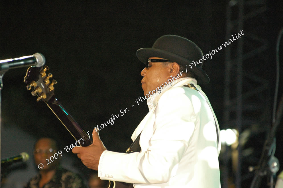 Tito Jackson @ Reggae Sumfest 2009 - International Night 2 - Tito Jackson, brother of the late King of Pop Michael Jackson performed live at Reggae Sumfest 2009. Reggae Sumfest 2009,Catherine Hall, Montego Bay, St. James, Jamaica W.I. - Saturday, July 25, 2009 - Reggae Sumfest 2009, July 19 - 25, 2009 - Photographs by Net2Market.com - Barry J. Hough Sr. Photojournalist/Photograper - Photographs taken with a Nikon D70, D100, or D300 - Negril Travel Guide, Negril Jamaica WI - http://www.negriltravelguide.com - info@negriltravelguide.com...!