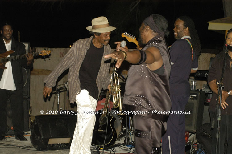 Toots and the Maytals - Grammy Award Winner @ Negril Fest - Presented by Money Cologne Promotions - Special Guest Star Jamaica Michael Jackson, Stama, Adeebe - Backed by Hurricane Band, MC Rev. BB on January 6, 2010 @ Roots Bamboo, Norman Manley Boulevard, Negril, Westmoreland, Jamaica W.I. - Photographs by Net2Market.com - Barry J. Hough Sr, Photographer/Photojournalist - The Negril Travel Guide - Negril's and Jamaica's Number One Concert Photography Web Site with over 40,000 Jamaican Concert photographs Published -  Negril Travel Guide, Negril Jamaica WI - http://www.negriltravelguide.com - info@negriltravelguide.com...!